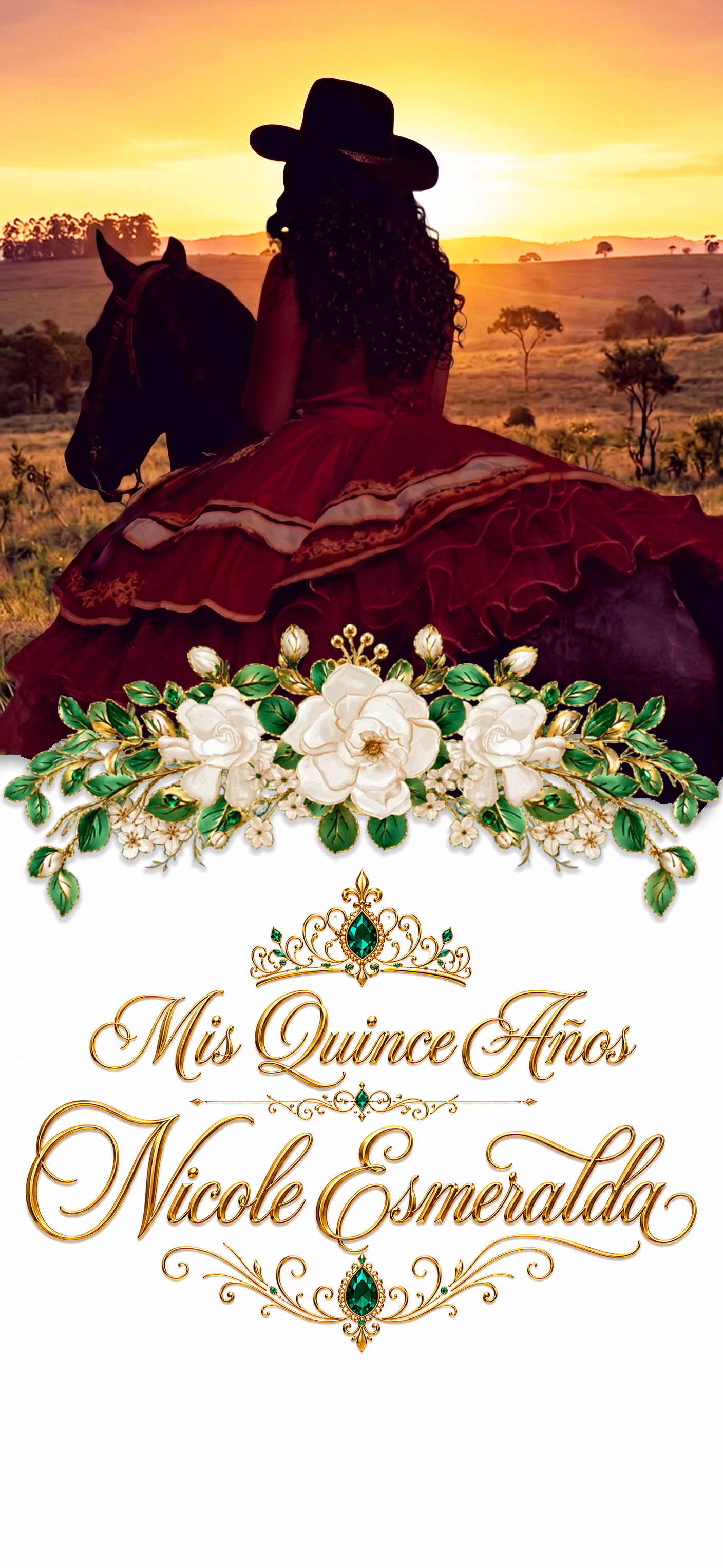Mis Quince Años Nicole Esmeralda